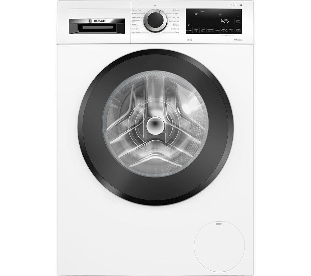 BOSCH Series 6 WGG25402GB 10 kg 1400 Spin Washing Machine - White, White
