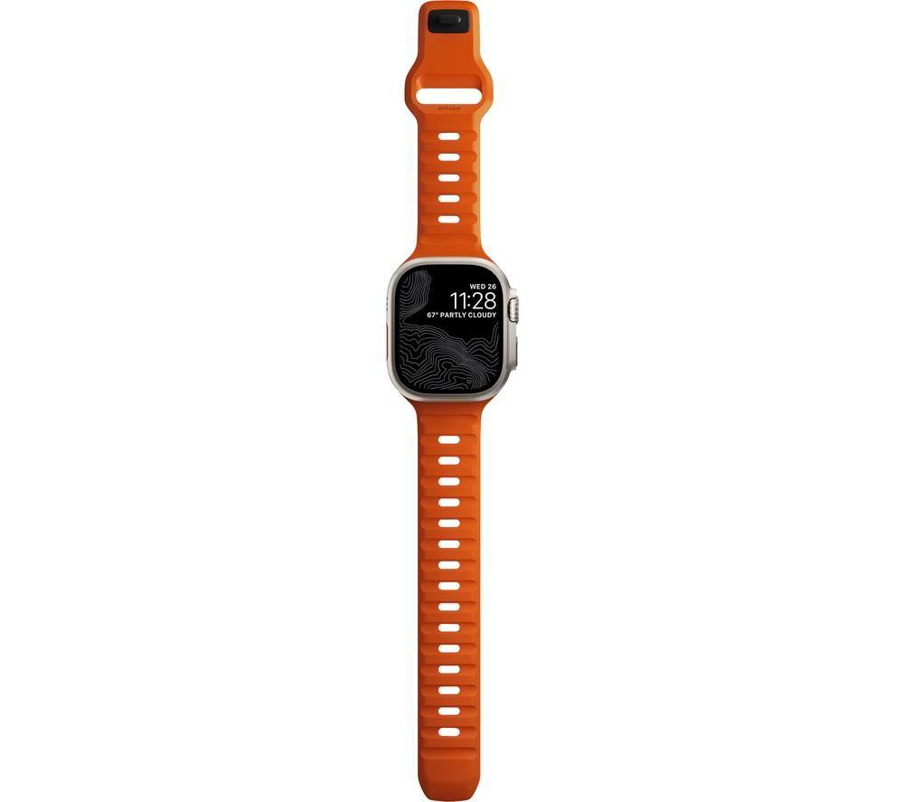 NOMAD Sport Band for 42 - 49 mm Apple Watch - Ultra Orange
