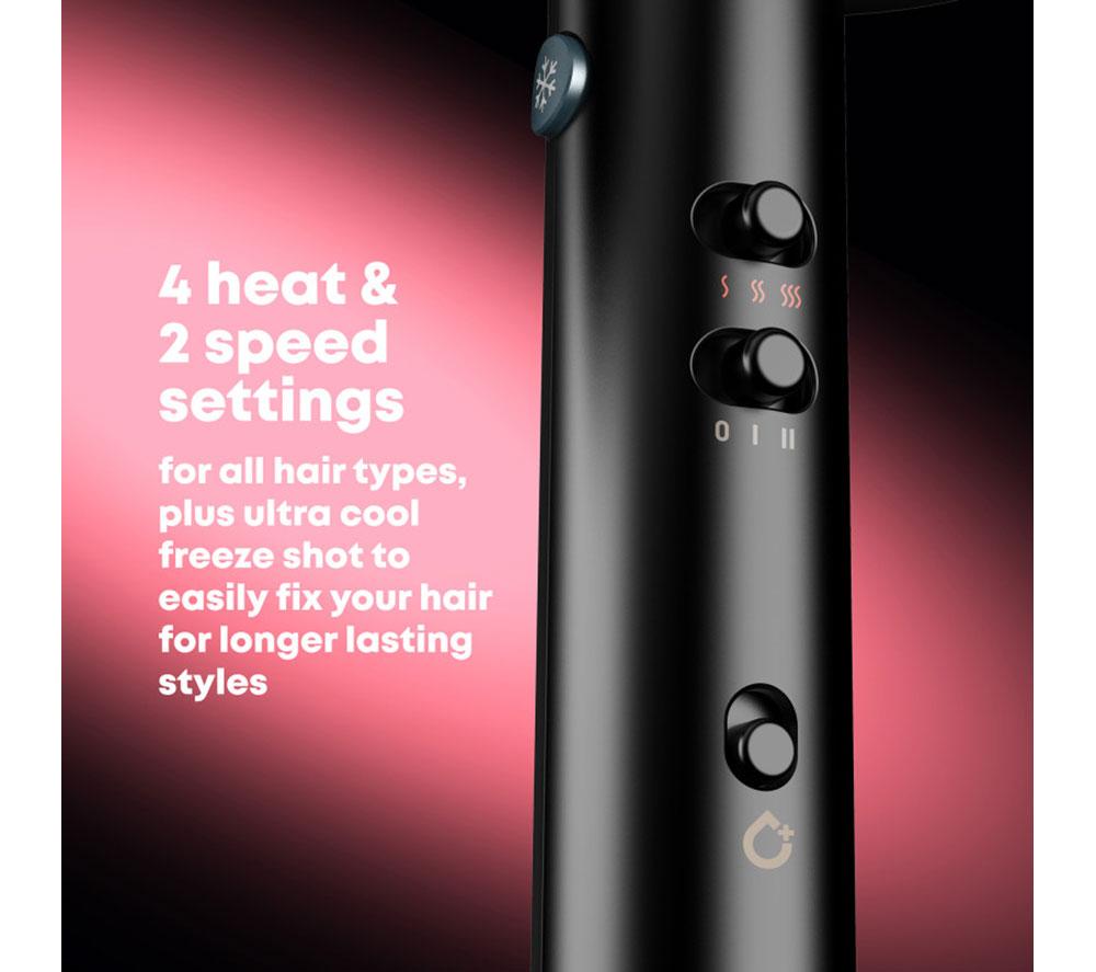 REVAMP Progloss Hydro Shield X Shine Hair Dryer - Black image number 5 of 8