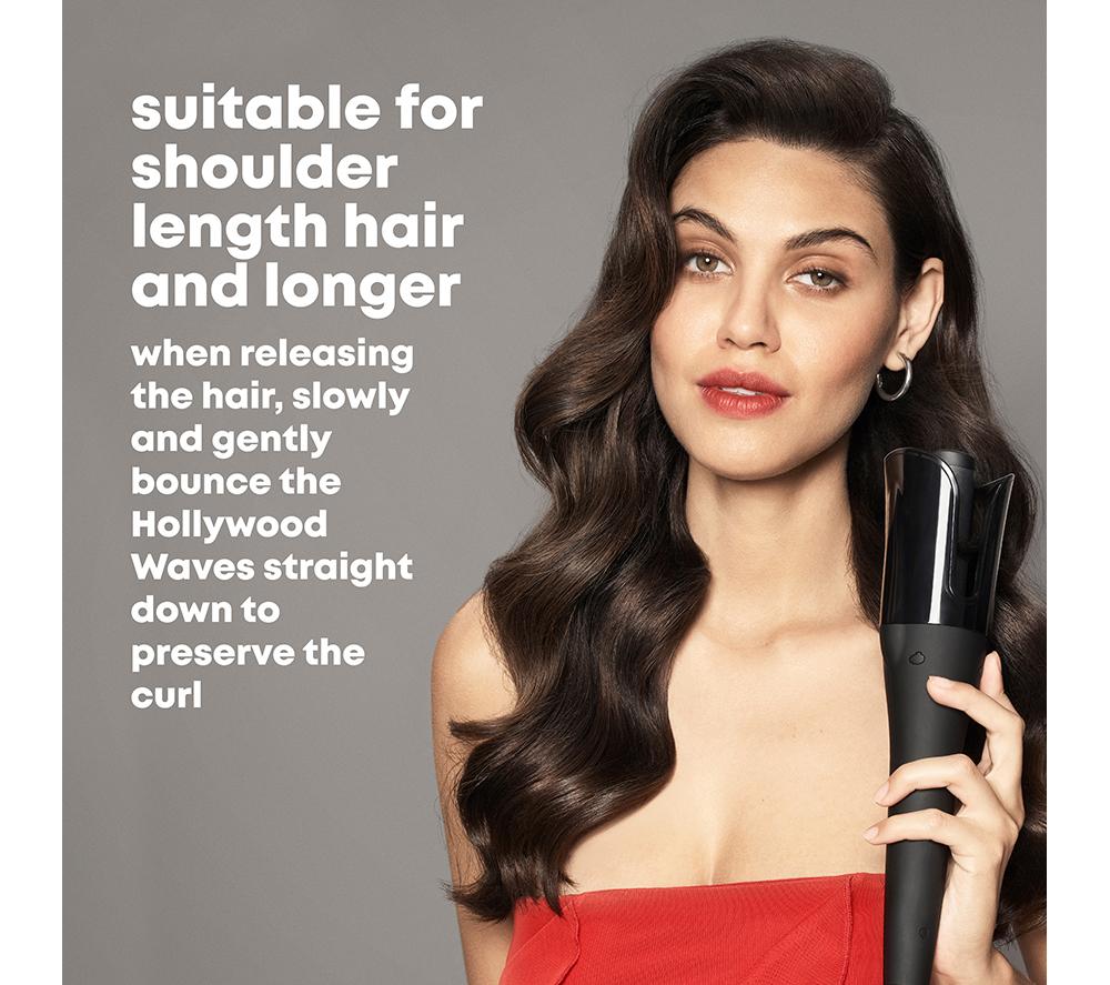 REVAMP Hollywood Wave Auto-Rotate Ceramic Curler - Black image number 6 of 7