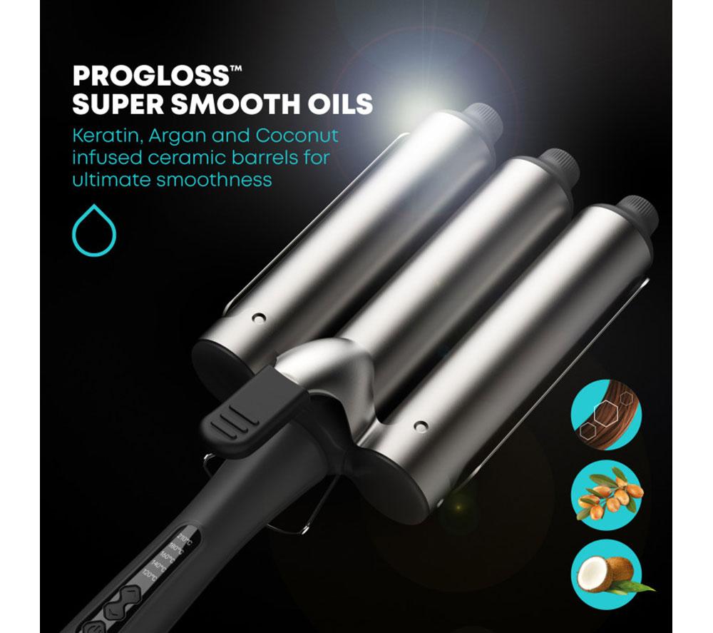 REVAMP Boho Beach Waver XL Professional Ceramic Waver - Black image number 5 of 7