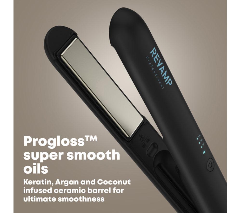 REVAMP iGen Cordless Ceramic Hair Straightener - Black image number 5 of 7