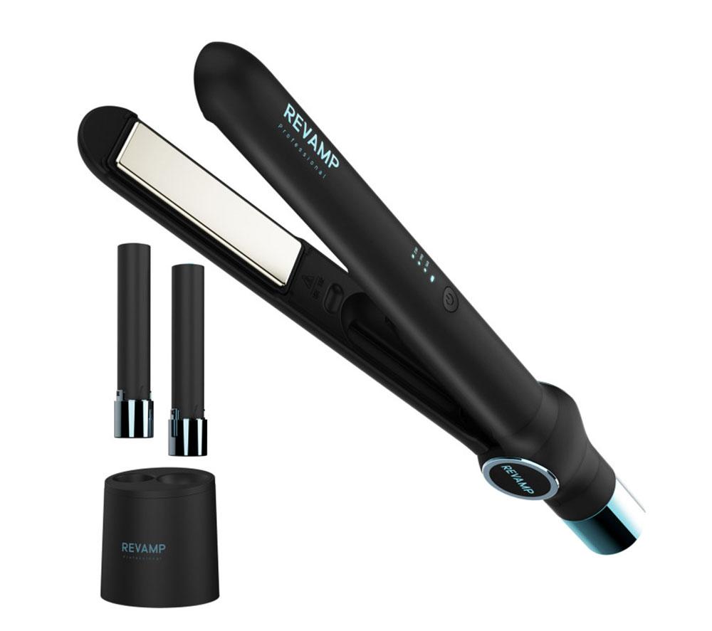 REVAMP iGen Cordless Ceramic Hair Straightener - Black image number 7 of 7