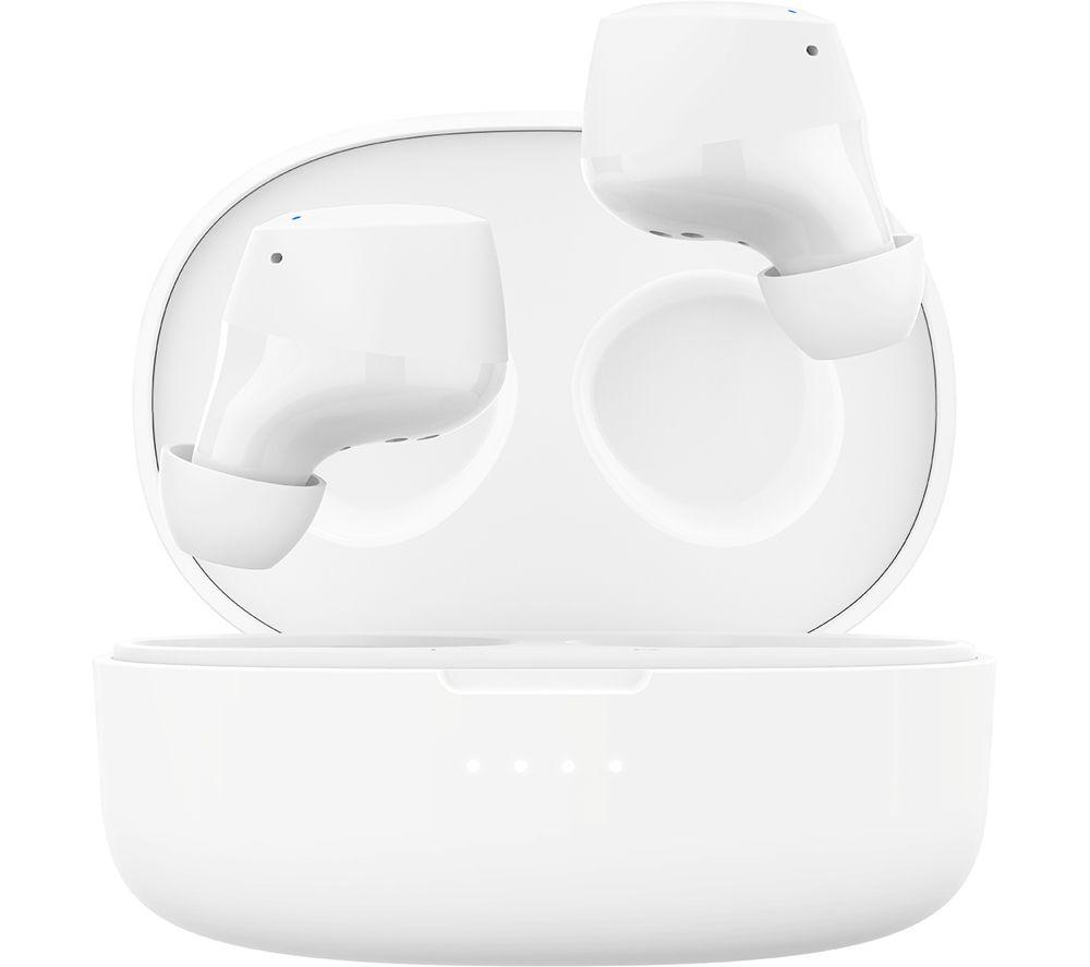 BELKIN SoundForm Bolt Wireless Bluetooth Earbuds - White image number 2 of 11