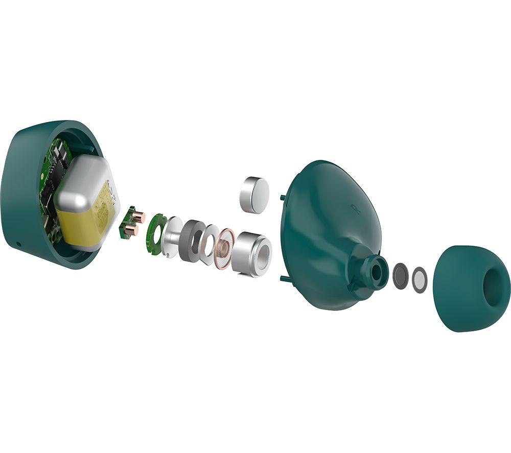 BELKIN SoundForm Bolt Wireless Bluetooth Earbuds - Teal image number 5 of 9