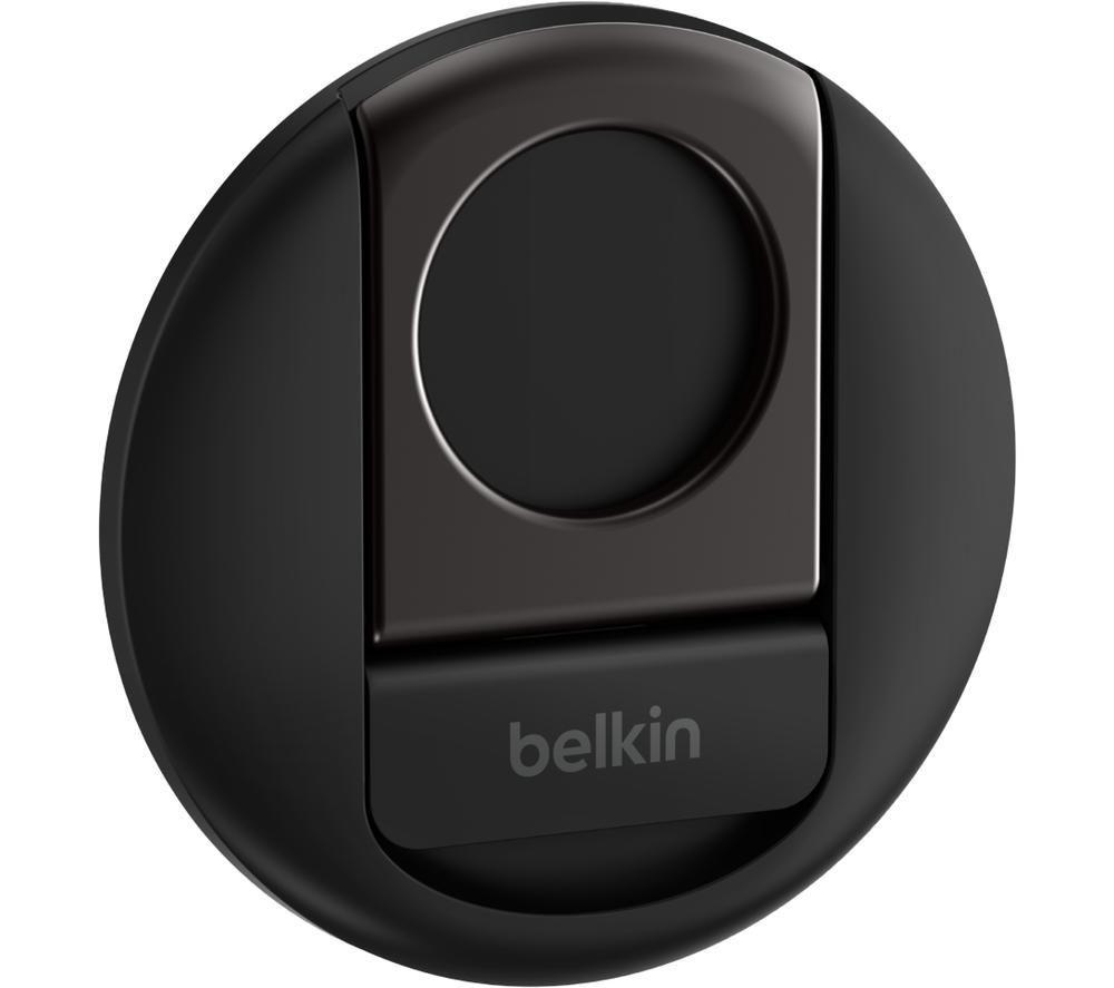 Belkin iPhone Mount with MagSafe 5000 mAh magnetic wireless power bank bundle, quick and easy magnetic attachment for Continuity Camera, 5K portable charger compatible with MagSafe – Black