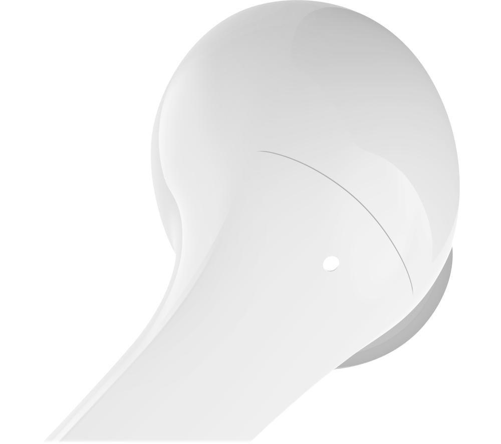 BELKIN SoundForm Flow AUC006BTWH Wireless Bluetooth Noise-Cancelling Earbuds - White image number 5 of 11
