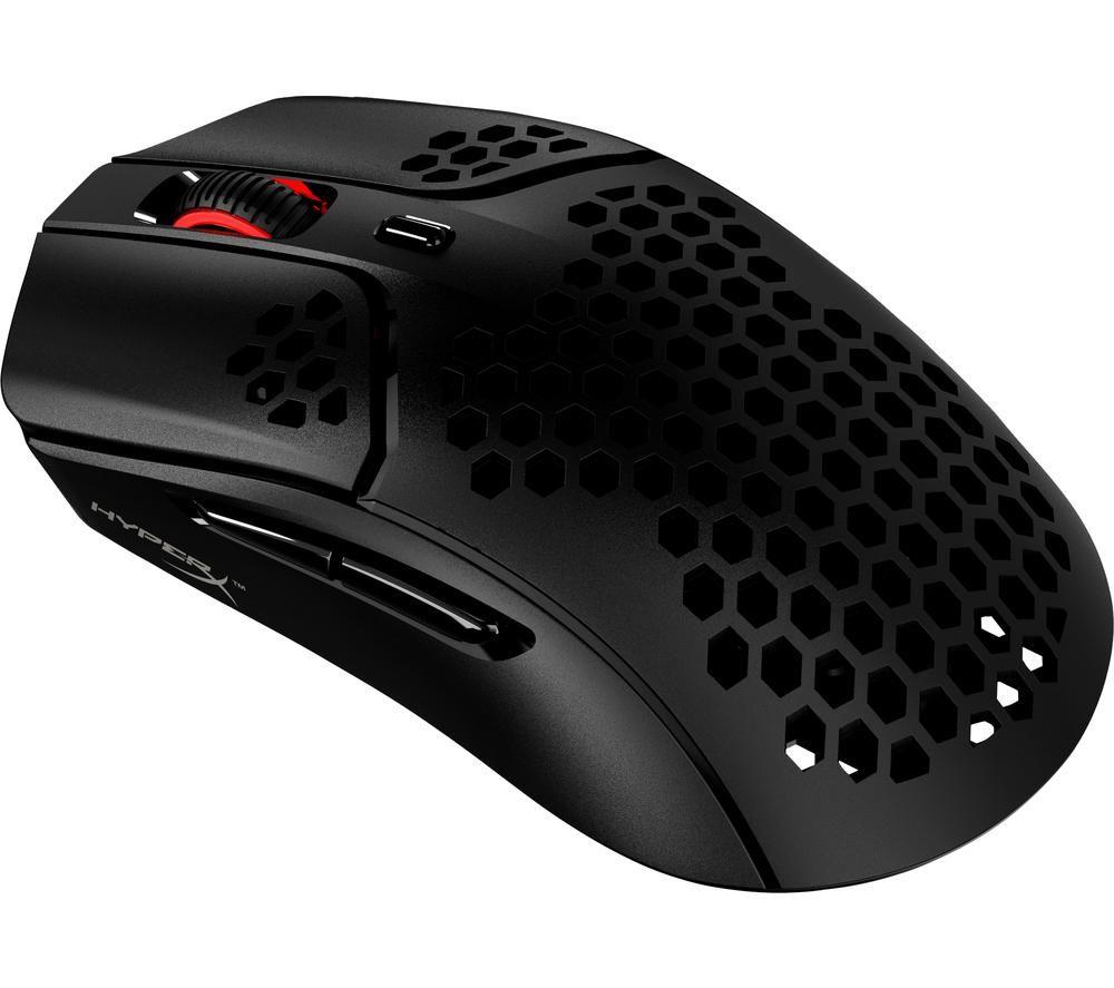 HYPERX Pulsefire Haste RGB Wireless Optical Gaming Mouse, Black