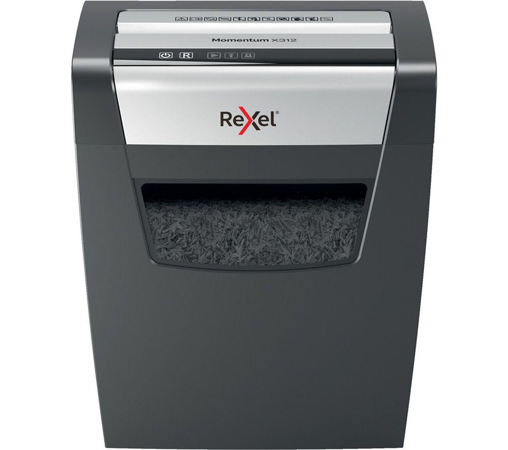 REXEL Momentum X312 Cross Cut Paper Shredder image number 2 of 10