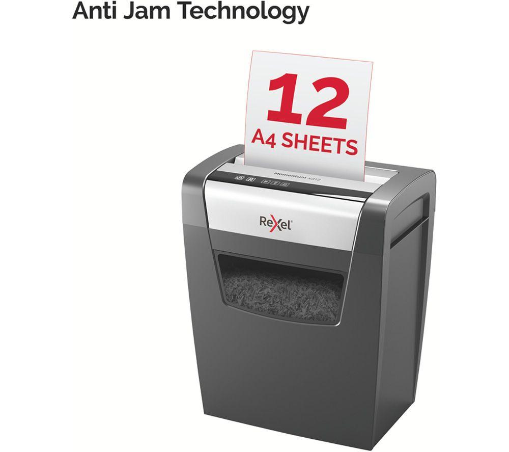 REXEL Momentum X312 Cross Cut Paper Shredder image number 5 of 10