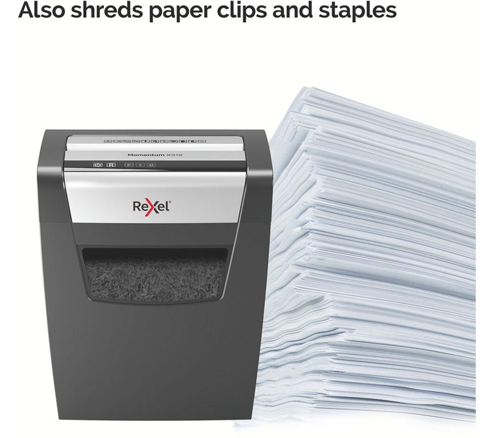 REXEL Momentum X312 Cross Cut Paper Shredder image number 6 of 10