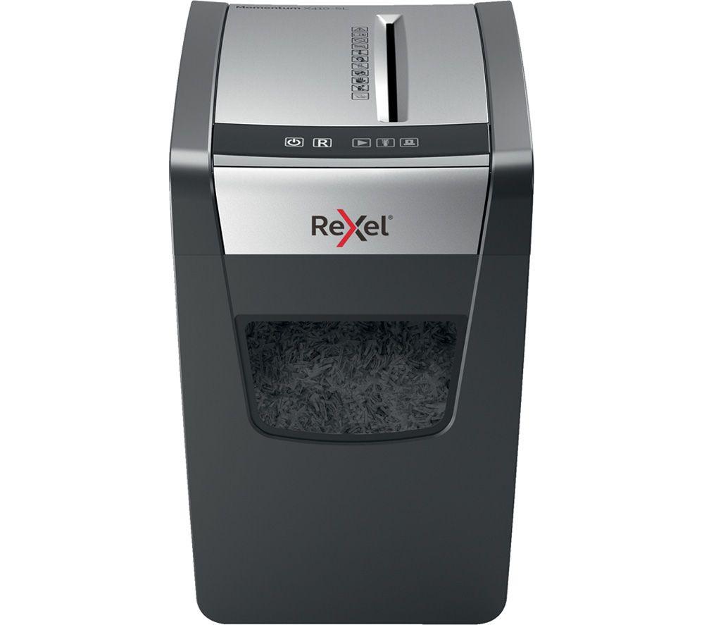 REXEL Momentum X410-SL Cross Cut Paper Shredder image number 2 of 10