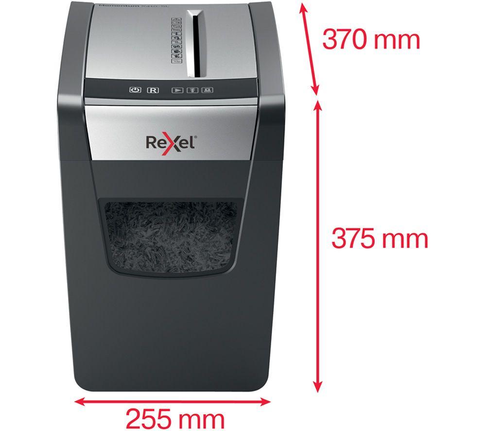 REXEL Momentum X410-SL Cross Cut Paper Shredder image number 3 of 10