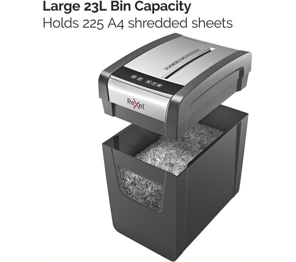 REXEL Momentum X410-SL Cross Cut Paper Shredder image number 4 of 10