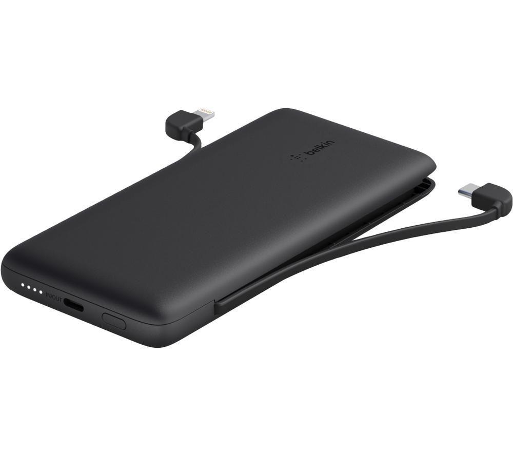Belkin Boostcharge Plus Portable Power Bank - Black, Black