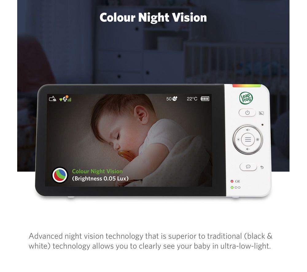 LEAPFROG LF2936FHD 5.5" Smart Video Baby Monitor - White image number 4 of 12