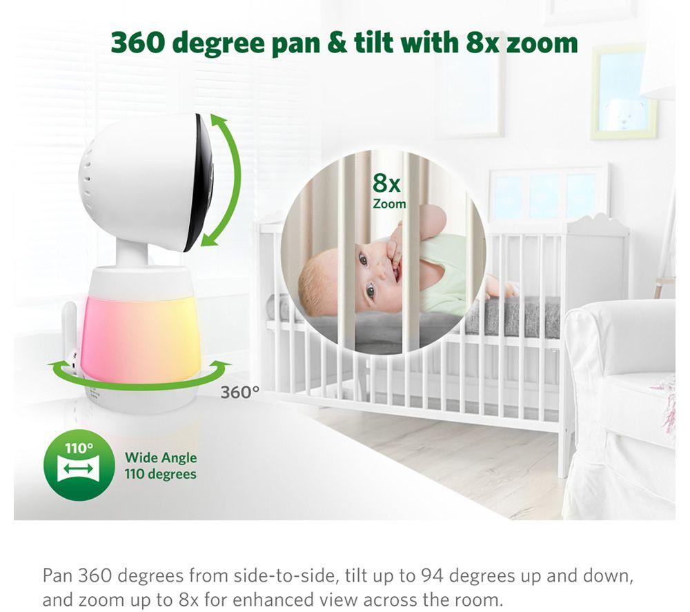 LEAPFROG LF2936FHD 5.5" Smart Video Baby Monitor - White image number 7 of 12