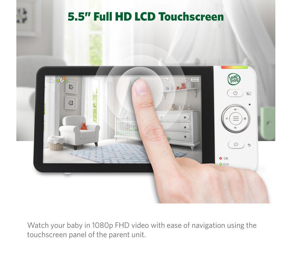LEAPFROG LF2936FHD 5.5" Smart Video Baby Monitor - White image number 12 of 12