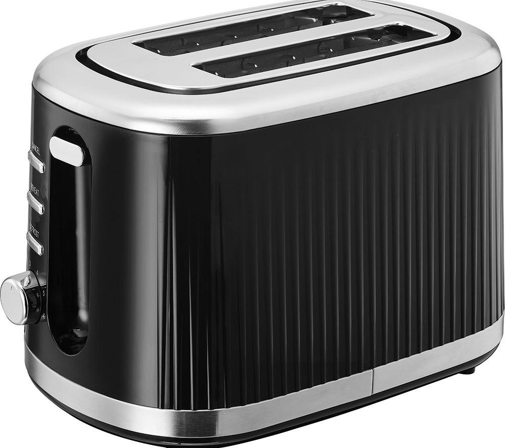 LOGIK L02PTB23 2-Slice Toaster - Black image number 3 of 4