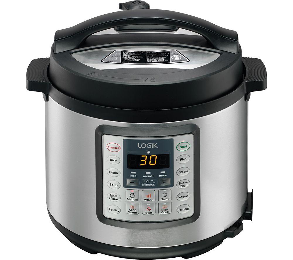 LOGIK L05MCS23 Multicooker - Stainless Steel, Stainless Steel