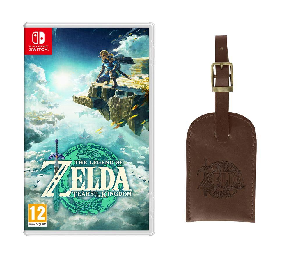 NINTENDO SWITCH The Legend of Zelda: Tears of the Kingdom & Zelda Luggage Tag Bundle review