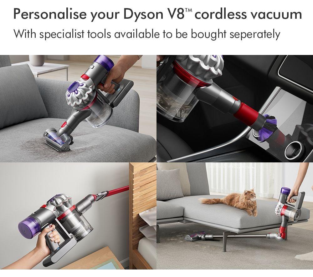 DYSON V8 Cordless Vacuum Cleaner - Silver Nickel