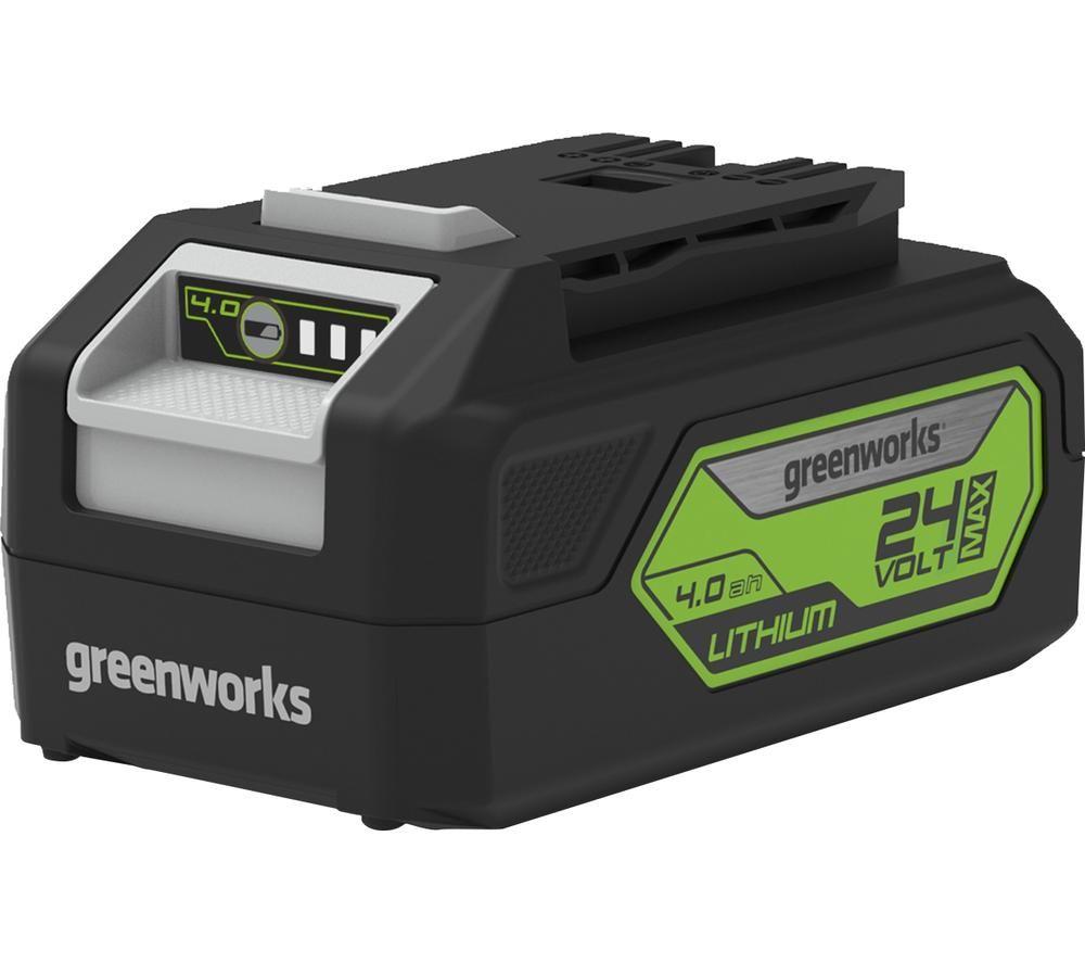 GREENWORKS GWGSK24B4 24 V Starter Kit with 4 Ah Battery & Charger image number 5 of 5
