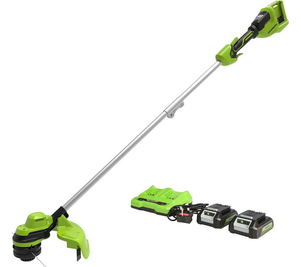 GREENWORKS GWGD24X2LTK2X 48V Cordless Grass Trimmer review