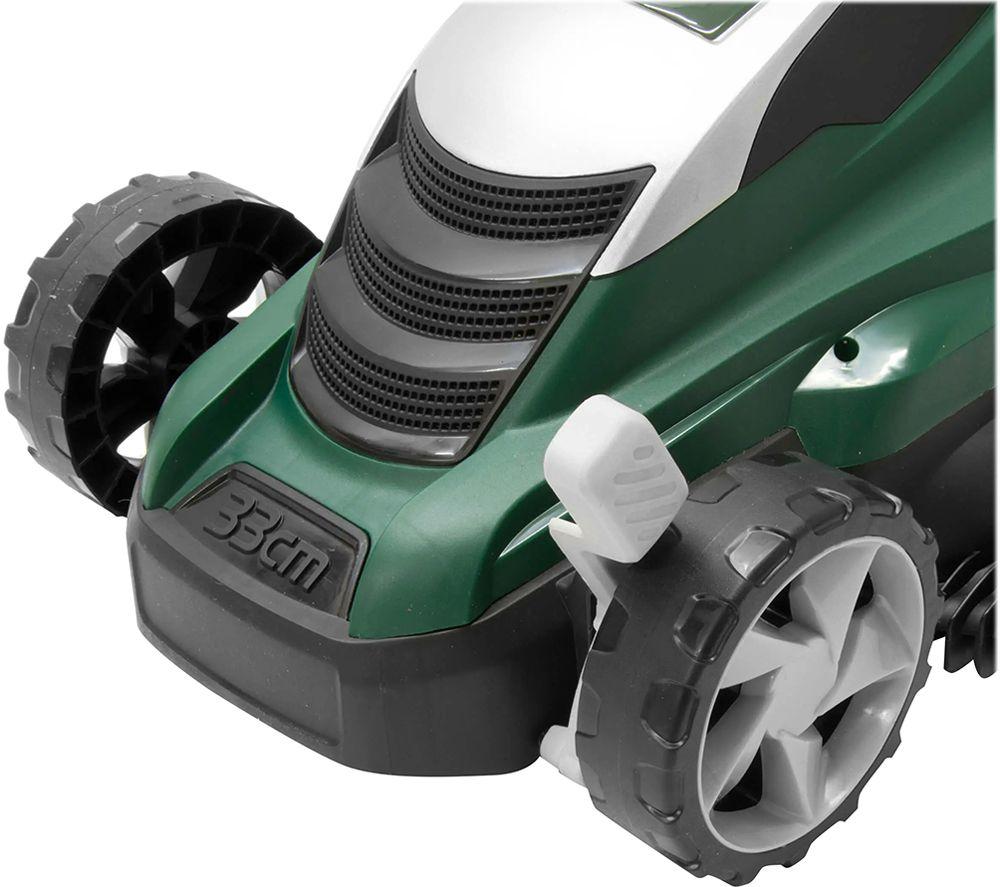 WEBB Classic WEER33 Corded Rotary Lawn Mower - Green & Black image number 5 of 11