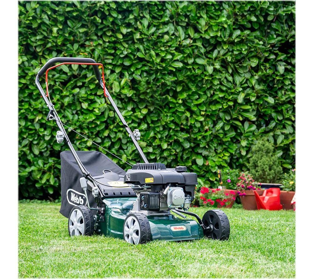 WEBB Classic WER410HP Rotary Lawn Mower - Green image number 10 of 10