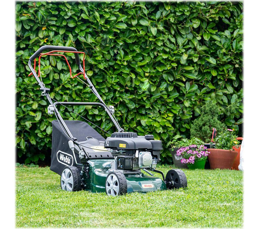 WEBB Classic WER410SP Rotary Lawn Mower - Green image number 10 of 10
