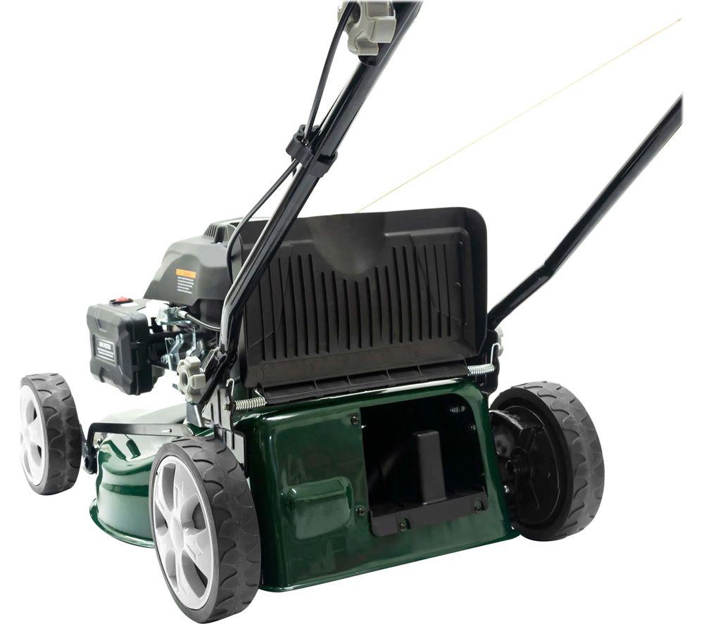 WEBB Classic WER460SP Petrol Rotary Lawn Mower - Black & Green image number 4 of 9