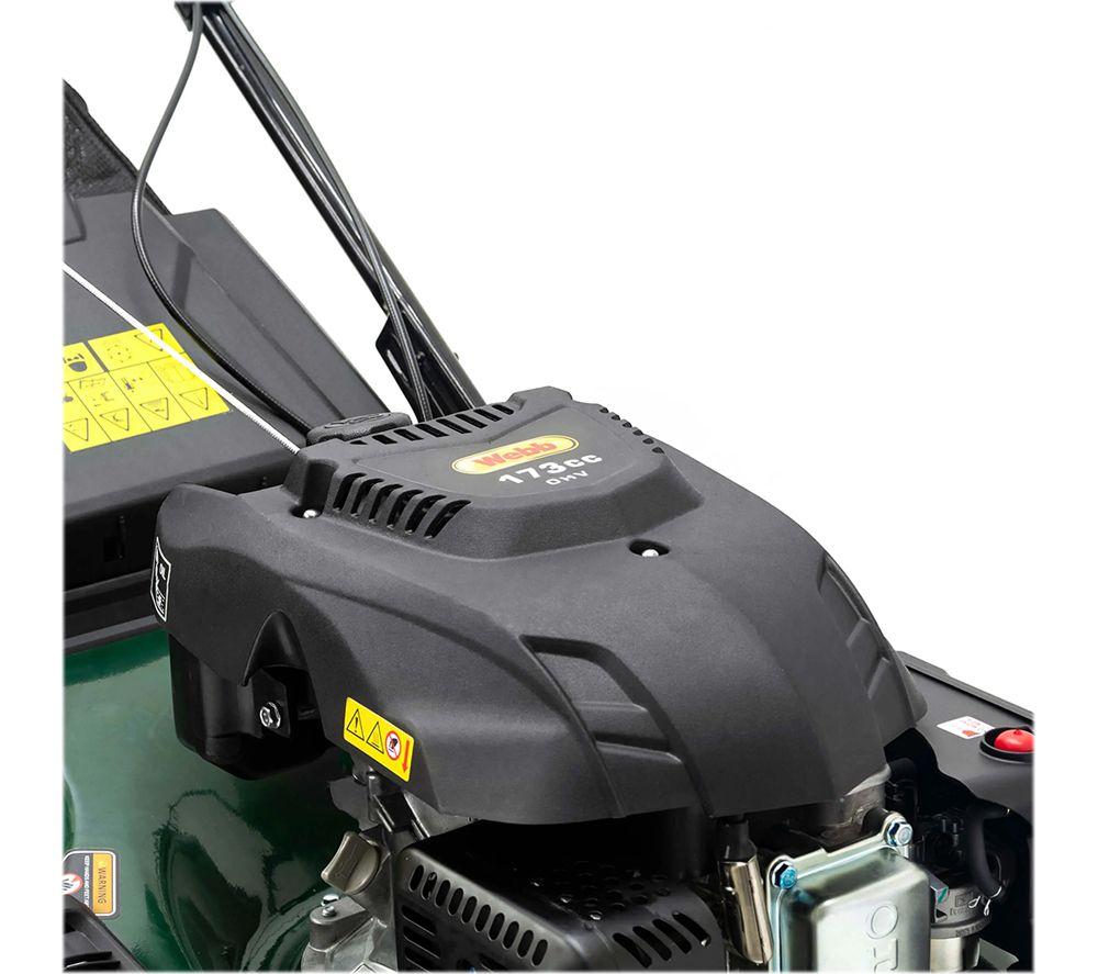 WEBB Classic WER510SP Rotary Lawn Mower - Green image number 8 of 9