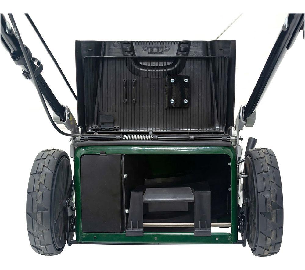 WEBB WER18HW4 Supreme Rotary Lawn Mower - Green & Black image number 2 of 6
