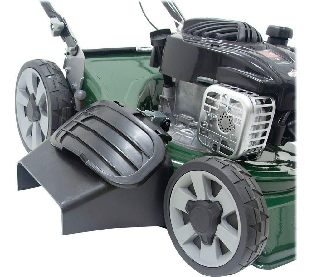 WEBB WER18HW4 Supreme Rotary Lawn Mower - Green & Black image number 3 of 6