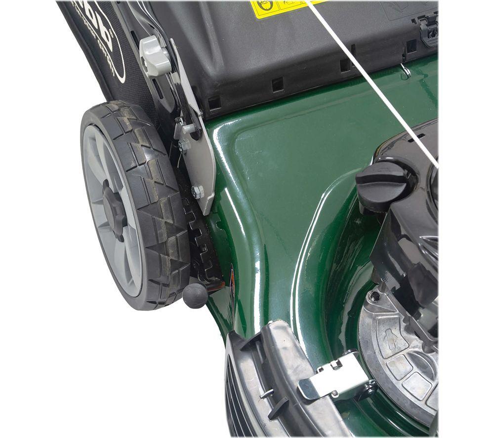 WEBB WER18HW4 Supreme Rotary Lawn Mower - Green & Black image number 4 of 6