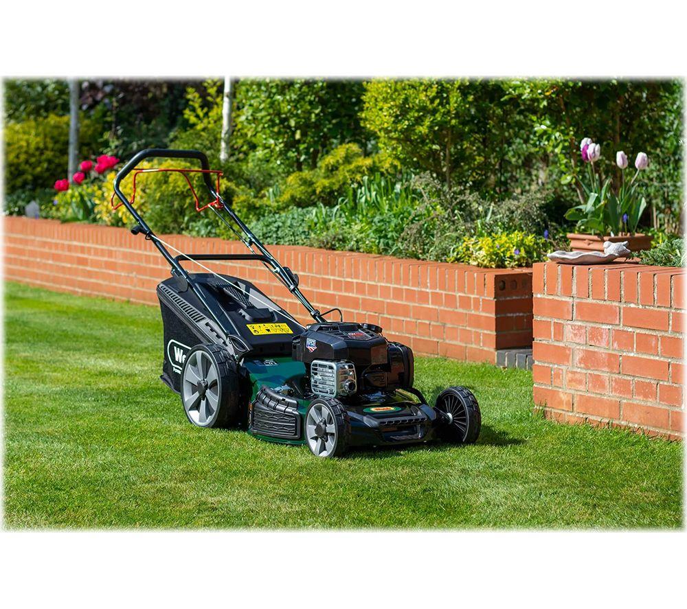 WEBB WER18HW4 Supreme Cordless Rotary Lawn Mower - Green & Black image number 9 of 13