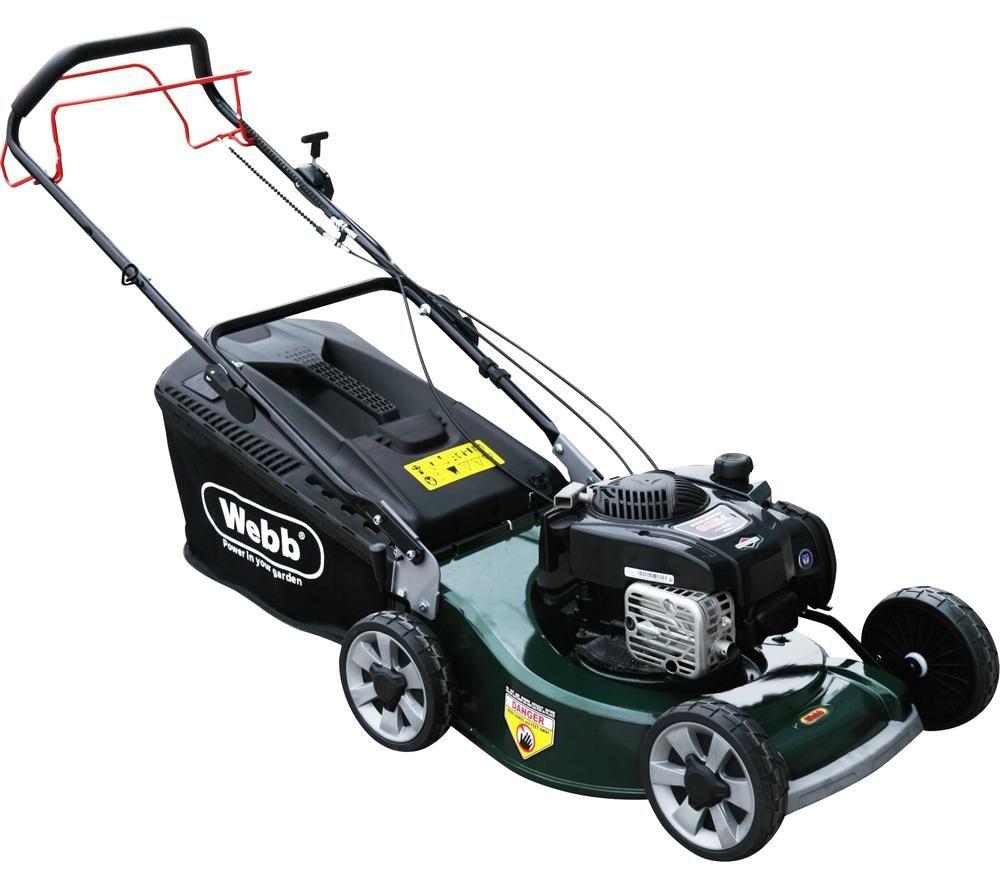 WEBB WER19ALSP Rotary Lawn Mower - Green & Black