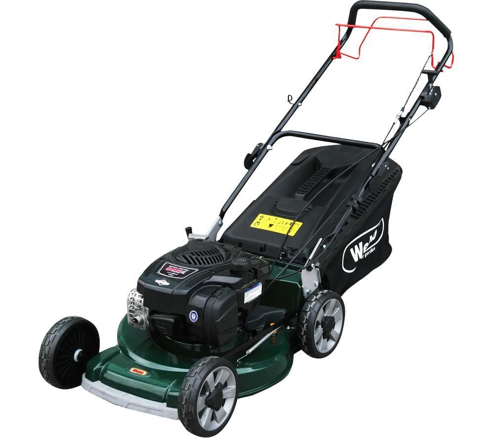 WEBB WER19ALSP Rotary Lawn Mower - Green & Black image number 2 of 6