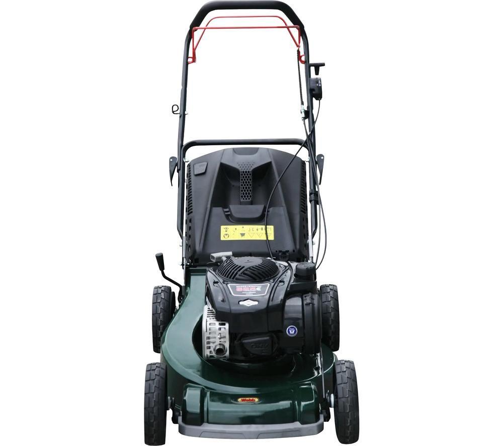 WEBB WER19ALSP Rotary Lawn Mower - Green & Black image number 5 of 6
