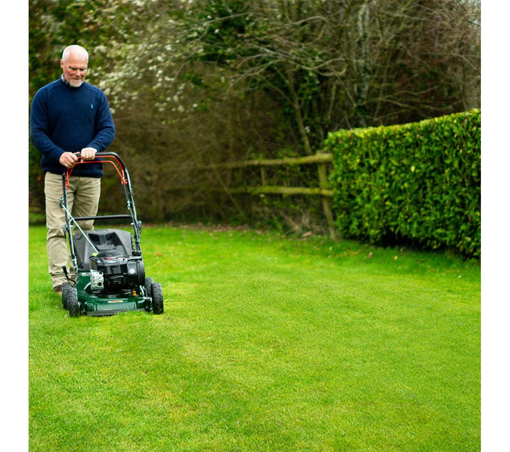 WEBB WER21ALSP Rotary Lawn Mower - Green & Black image number 3 of 12