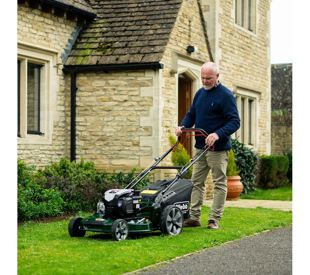 WEBB WER21ALSP Rotary Lawn Mower - Green & Black image number 6 of 12