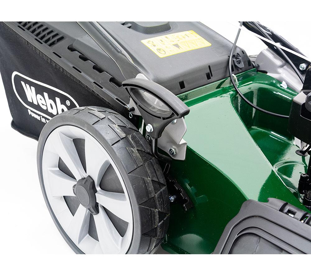 WEBB WER21ALSP Rotary Lawn Mower - Green & Black image number 7 of 12