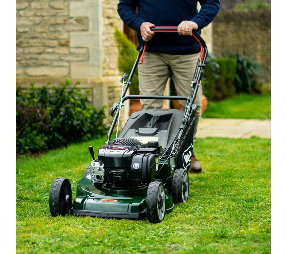 WEBB WER21ALSP Rotary Lawn Mower - Green & Black image number 11 of 12