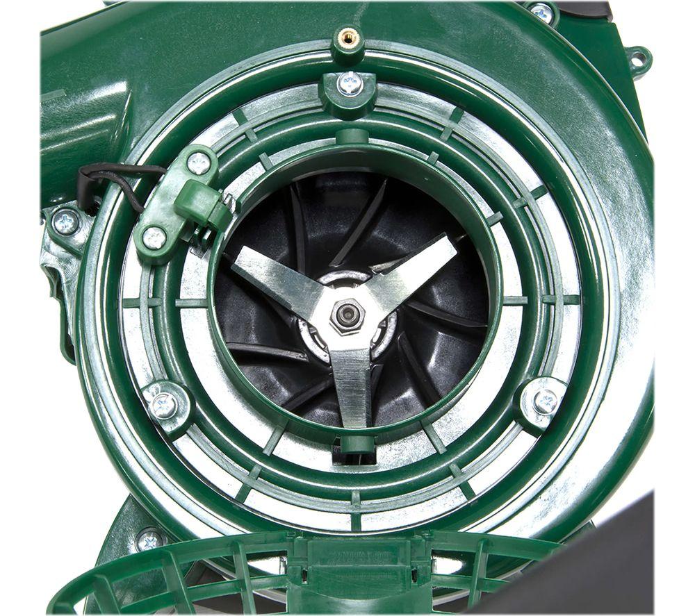 WEBB WEBV26 Garden Vacuum & Leaf Blower - Black & Green image number 3 of 6