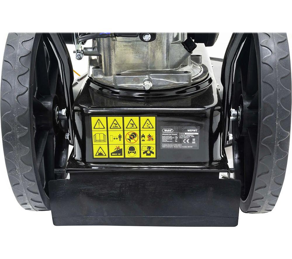 WEBB WEPWT Wheeled Strimmer - Black image number 5 of 11