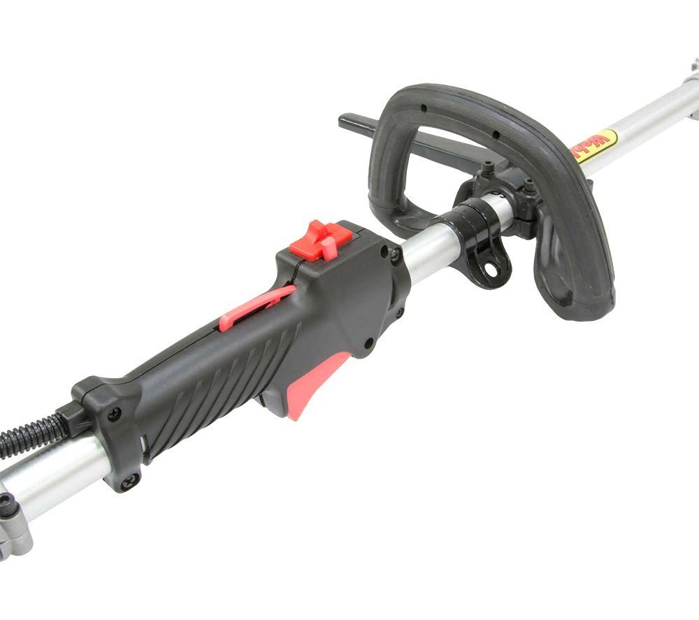WEBB WEMC26 4-in-1 Petrol Cordless Garden Multi-Tool - Green, Silver & Black image number 3 of 5