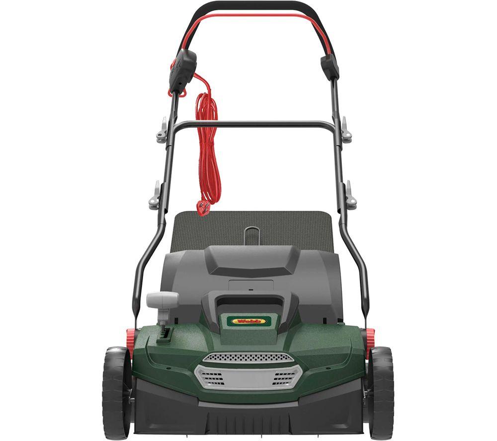 WEBB WEESR Corded Scarifier & Lawn Raker - Green & Black image number 3 of 12