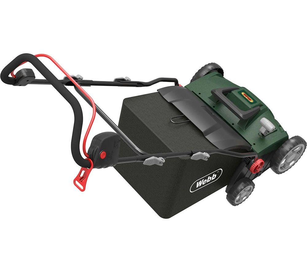 WEBB WEESR Corded Scarifier & Lawn Raker - Green & Black image number 5 of 12
