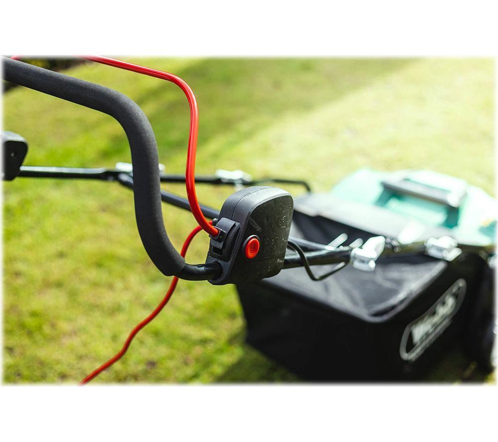 WEBB WEESR Corded Scarifier & Lawn Raker - Green & Black image number 8 of 12